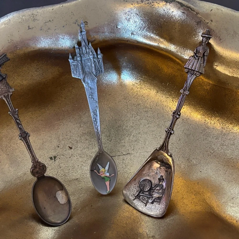 Silver Collectible Spoons Set of Three